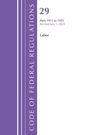 "29 Parts 1911 to 1925 Revised July 1, 2025 Labor" auf lila Buchcover mit weißem Textstreifen.