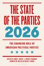 "The State of the Parties 2026" in großen roten und blauen Buchstaben, fünf Sterne darunter, Autoren unten.