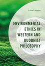 Text: "Laura Langone, Environmental Ethics in Western and Buddhist Philosophy." Hintergrund: Grün mit Glaskugel.