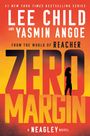 "#1 New York Times Bestselling Series. Zero Margin von Lee Child und Yasmin Angoe. Silhouette vor Sonnenuntergang."