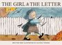 "The Girl & The Letter", geschrieben und illustriert von Allyssa Yohana; ein Mädchen hält einen Brief vor einem Zaun.