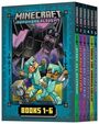 Caleb Zane Huett: Minecraft Ironsword Academy Books 1-6 Boxed Set, Div.