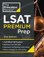 „The Princeton Review LSAT Premium Prep 31st Edition.“ Abgebildet ist eine Waage und Bücher im Hintergrund.