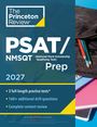 "The Princeton Review" oben links. "PSAT/NMSQT Prep 2027" in der Mitte. Eine Tasche mit farbigen Stiften rechts.
