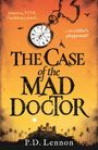 „Jamaica, 1772. Caribbean jewel... or a killer’s playground?“ Große Schrift: „The Case of the Mad Doctor.“ Eine zerbrochene Taschenuhr und Palmen.