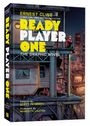 "READY PLAYER ONE" - Graphic Novel von Ernest Cline. Ein Junge sitzt auf einem futuristischen Gebäude.