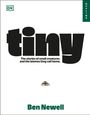 DK-Logo. Text: "tiny" und "The stories of small creatures and the biomes they call home." Autor: Ben Newell. Kleine Spinne.