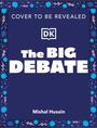 "COVER TO BE REVEALED", "The BIG DEBATE", "Mishal Husain", umgeben von blauem, sternenförmigem Rahmen.