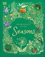 Text: "An Anthology of the Seasons."

Goldene Pflanzenmuster und naturbezogene Elemente auf grünem Hintergrund. Mix aus Blättern und Tieren.