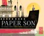 "PAPER SON" in Weiß, darunter "THE INSPIRING STORY OF TYRUS WONG". Illustration: Schiff mit zwei Personen an Bord, Sonnenuntergang.