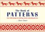 "The Book of Patterns", 1.000 Designs, Anna Bauer. Traditionelle Muster mit Hunden und geometrischen Formen in Rot.