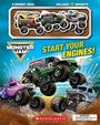 Scholastic: Monster Jam: Start Your Engines! a Magnet Book, Buch