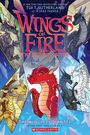 "Wings of Fire: The Graphic Novel. The Winglets Quintet. Illustration von fünf bunten, eindrucksvoll gezeichneten Drachen."