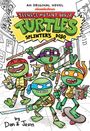 "Teenage Mutant Ninja Turtles: Splinter's Dojo" mit fröhlichen, kämpfenden Schildkröten in bunter Ausrüstung und Waffen.