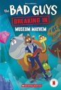 „The Bad Guys: Breaking In - Museum Mayhem“. Cartoon mit Tieren, Dinoknochen, Juwelen und einem Netflix-Logo.