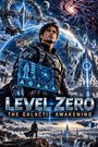 "Level Zero: The Galactic Awakening" steht über einem futuristischen, galaktischen Hintergrund mit Raumschiffen.
