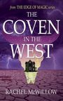 Text: "from THE EDGE OF MAGIC series, THE COVEN IN THE WEST, RACHEL McWILLOW." Das Cover zeigt ein altes Haus vor einem sternenklaren Himmel.