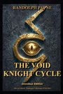 "THE VOID KNIGHT CYCLE" in goldener Schrift auf steinartigem Hintergrund, ein stilisiertes Auge darunter.