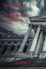 Text: "The Game of Zero Consequences: Revolution" von Traci Jones. Klassizistisches Gebäude vor dramatischem Himmel.