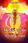 Oben: "CHARLIEDVAN". Unten: "House of the Rising Sun". Illustration einer rot-goldenen Figur vor einer großen Sonne.