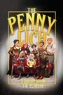 Text: "The Penny Lich", "A Fantasy Sitcom", "T.W. Clawson". Eine Gruppe von Fantasy-Charakteren sitzt zusammen auf einem Sofa.