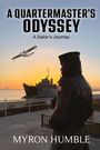 „A Quartermaster’s Odyssey: A Sailor’s Journey“ von Myron Humble. Ein Soldat am Meer blickt auf ein Kriegsschiff bei Sonnenuntergang.