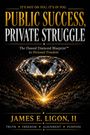 „Public Success, Private Struggle“ von James E. Ligon, II. Ein glitzernder Diamant im Hintergrund.