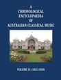 Stephen Pleskun: A Chronological Encyclopaedia of Australian Classical Music, Buch