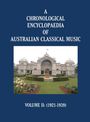 Stephen Pleskun: A Chronological Encyclopaedia of Australian Classical Music, Buch