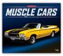 Browntrout Publishers: American Muscle Cars - Amerikanische Muskel-Autos 2026 - 16-Monatskalender im Deluxe-Format, KAL
