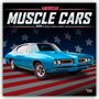 Browntrout Publishers: American Muscle Cars - Muskel-Autos 2026 - 16-Monatskalender, KAL