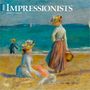 Browntrout: Impressionists 2026 12 X 24 Inch (Hanging) Monthly Square Wall Calendar Plastic-Free, KAL