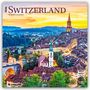 Browntrout Publishers: Switzerland - Schweiz 2026 - 16-Monatskalender, KAL