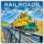 Browntrout Publishers: Railroads - Eisenbahnen 2027 - 16-Monatskalender, KAL