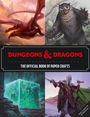 „Dungeons & Dragons: The Official Book of Paper Crafts“; Illustration: roter Drache, Eulenbär, grüner Schleimwürfel, Krieger.