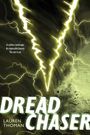 Text: "A ruthless landscape. An impossible bounty. The race is on." Großer Blitz auf dunklem Hintergrund.