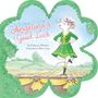 "Angelina's Good Luck" von Katharine Holabird, Illustration von Helen Craig. Eine Maus tanzt auf einer Bühne in grünem Kleid.