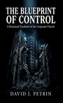 "The Blueprint of Control: A Structural Teardown of the Corporate Church." Ruinen einer gotischen Kathedrale vor einem modernen Gebäude.