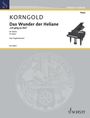 „KORNGOLD, Das Wunder der Heliane, Ich ging zu ihm“, für Klavier, Van Engelenhoven. 
Illustration eines Flügels oben.