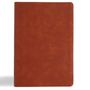 Csb Bibles By Holman: CSB Giant Print Single-Column Bible, Burnt Sienna Leathertouch, Buch