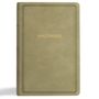 : KJV Large Print Personal Size Reference Bible, Sage Suedesoft Leathertouch, Buch