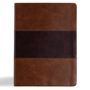 Holman Bible Publishers: KJV Study Bible, Large Print Edition, Saddle Brown Leathertouch, Buch