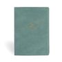 Csb Bibles By Holman: CSB Women's Study Bible, Earthen Teal Suedesoft Leathertouch, Indexed, Buch