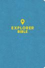Csb Bibles By Holman: CSB Explorer Bible for Kids, Sky Blue Leathertouch, Indexed, Buch