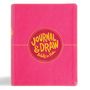 Csb Bibles By Holman: CSB Journal and Draw Bible for Kids, Pink Leathertouch, Buch