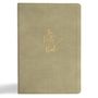 : KJV Super Giant Print Reference Bible, Sage Suedesoft Leathertouch, Buch