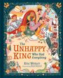 „The Unhappy King Who Had Everything“ von Kyle Worley, illustriert von Kaja Kajfež. Illustration: Ein trauriger König.