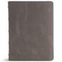 Csb Bibles By Holman: CSB Single-Column Wide-Margin Bible, Holman Handcrafted Collection, Marbled Slate Premium Calfskin, Buch