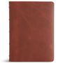 Csb Bibles By Holman: CSB Single-Column Wide-Margin Bible, Holman Handcrafted Collection, Marbled Tan Premium Calfskin, Buch