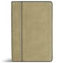 Csb Bibles By Holman: CSB Personal Size Giant Print Bible, Optimal Type, Digital Study Edition, Sage Suedesoft Leathertouch, Indexed, Buch